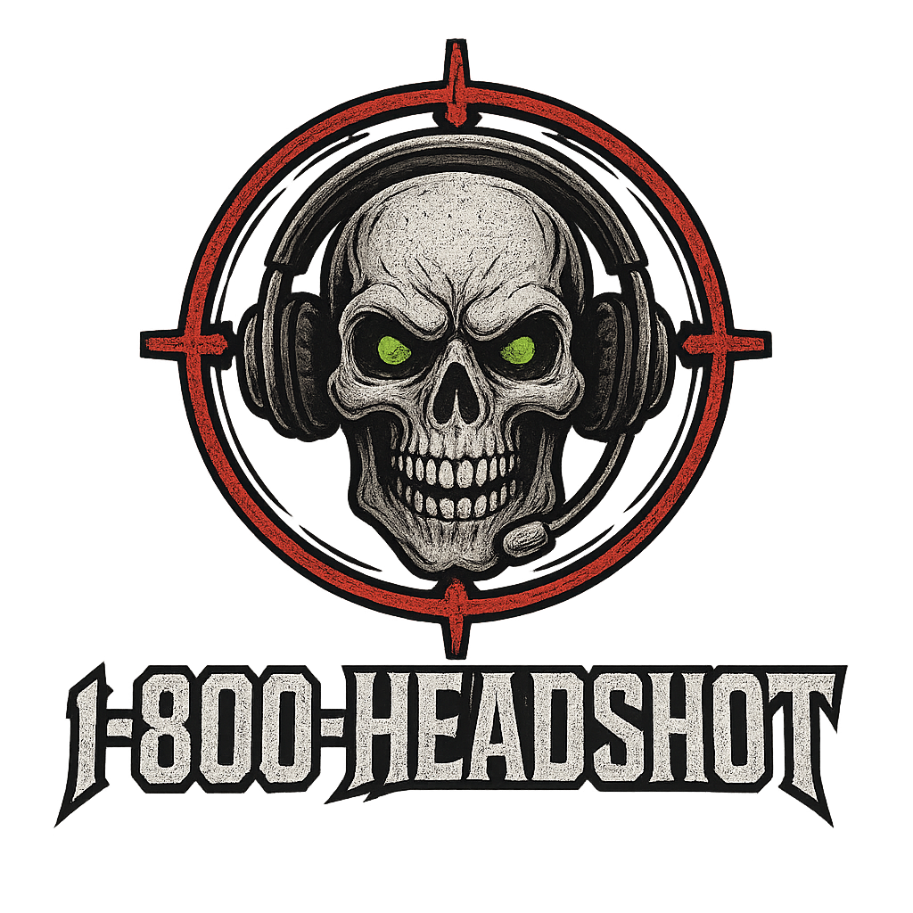 1-800-HeadShot logo